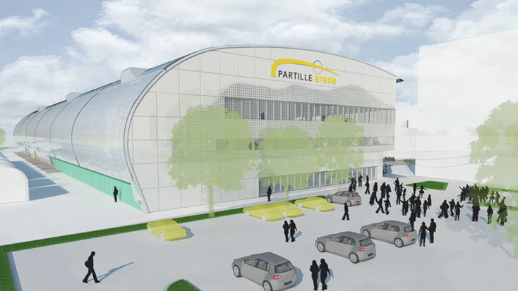 Partille Arena is a rendezvous point for the entire Partille community.